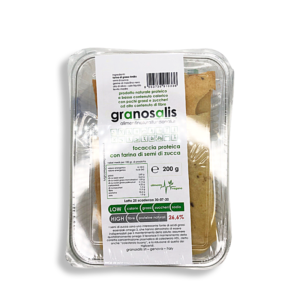 GRANOSALIS Crostatina Proteica Gluten Free 3x50g